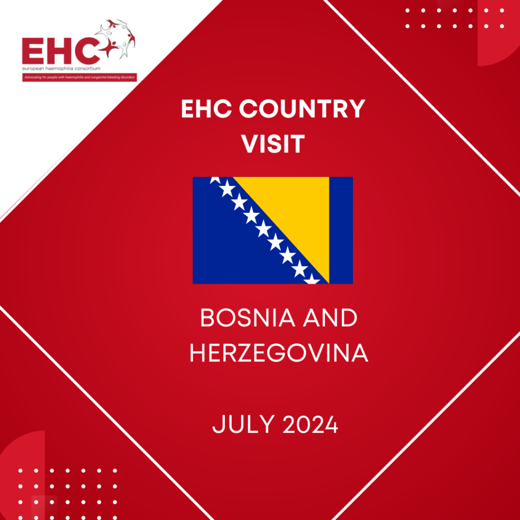 The EHC visits the Bosnian and Herzegovinian bleeding disorders community